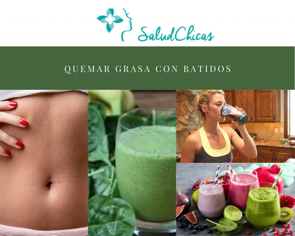 Batidos quema grasa que te haran adelgazar el abdomen y