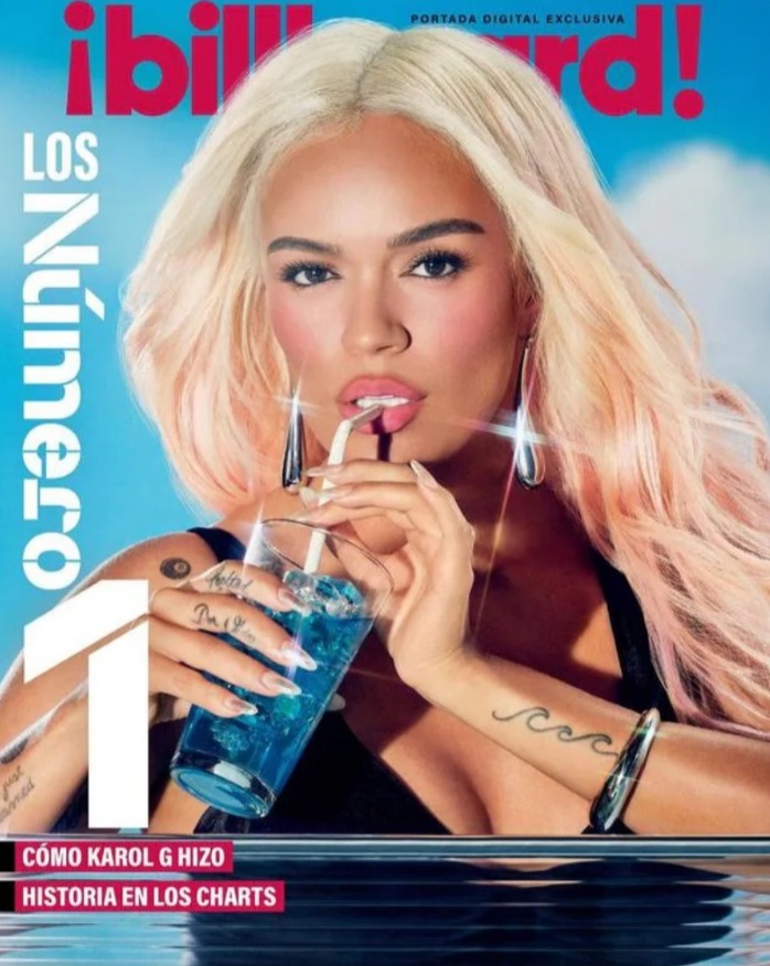 Karol G como portada de los Billboard