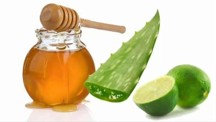 mascarilla de sabila y miel