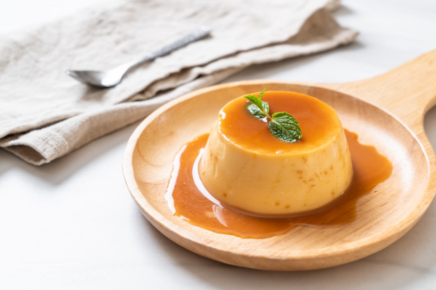 El flan de café es muy fácil de hacer y súper rico