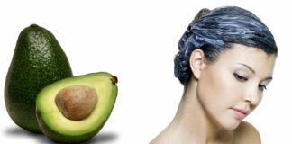 aguacate en el cabello
