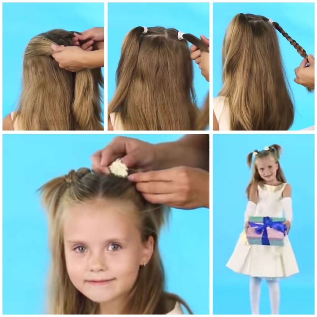 Peinados para niñas fáciles para ocasiones especiales