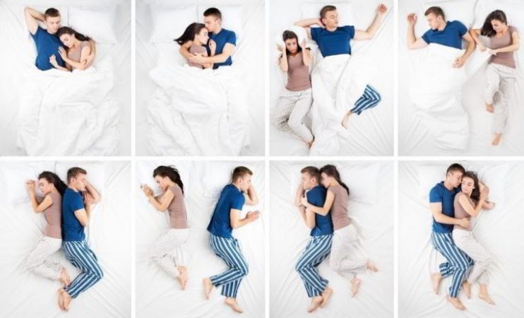 El significado de como duermes con tu pareja revela como es tu relación.