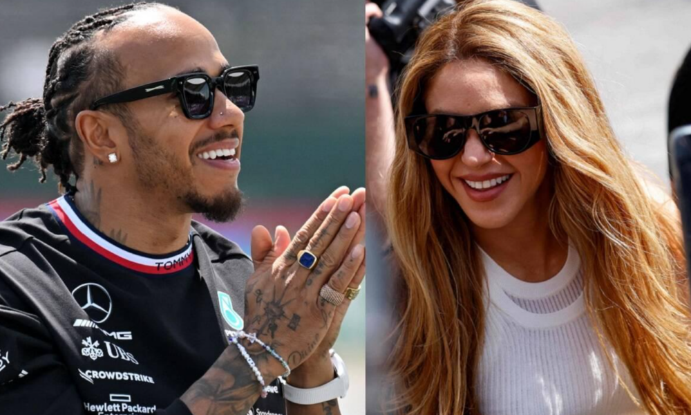 Lewis Hamilton molesto con Shakira por malinterpretación de amistad