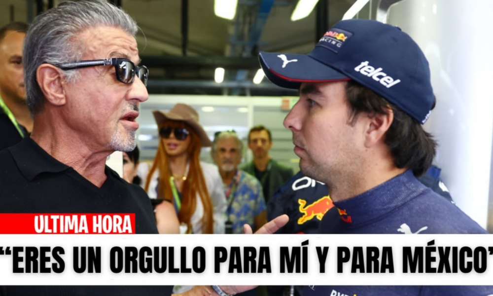 Sylvester Stallone paraliza la Fórmula 1 con mensaje hacia Checo Pérez