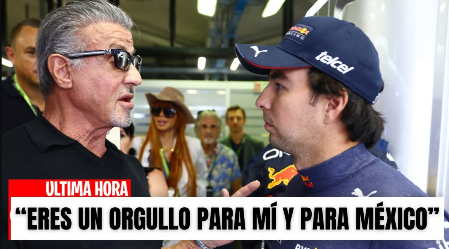 Sylvester Stallone paraliza la Fórmula 1 con mensaje hacia Checo Pérez